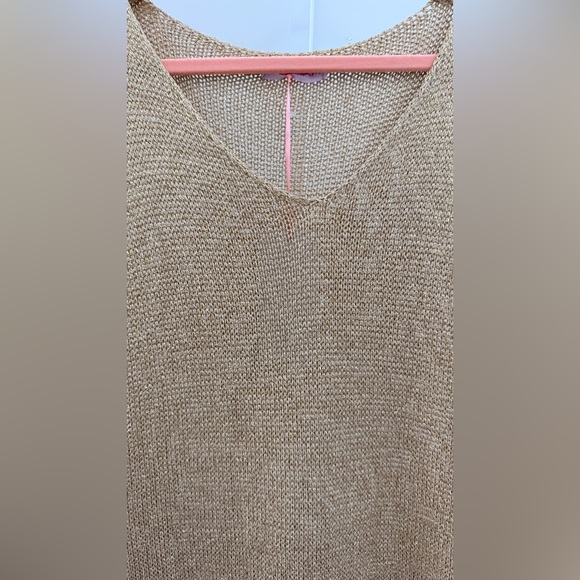 Chic Gold Yunik Size Med - Lg Casual dress brand new - Picture 6 of 7